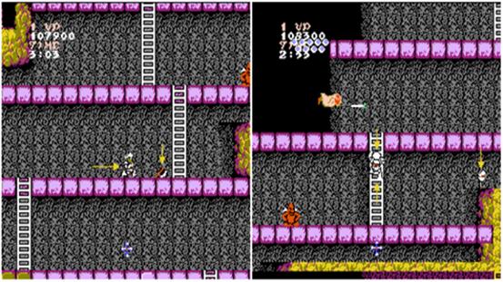 经典fc游戏通关魔界村,fc版魔界村