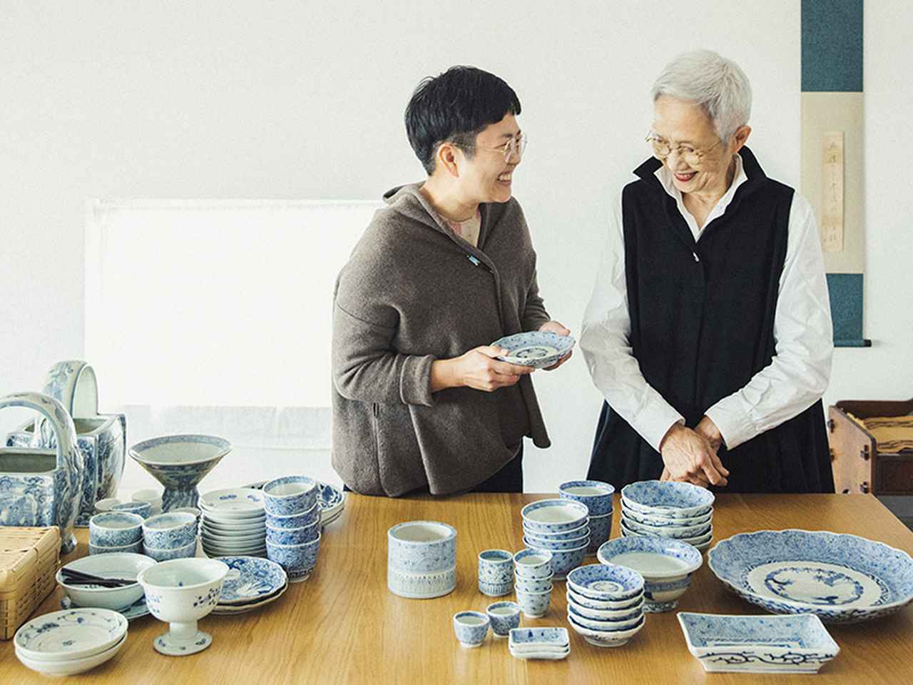 日本器皿｜画廊店主从母亲那里继承的东西~古伊万里、豆盘、手炙