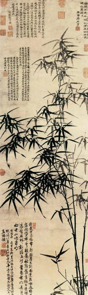 画竹子最好的是郑板桥吗,郑板桥十大竹子画