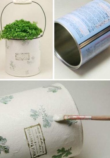 空奶粉罐种花方法,奶粉罐养花效果好吗