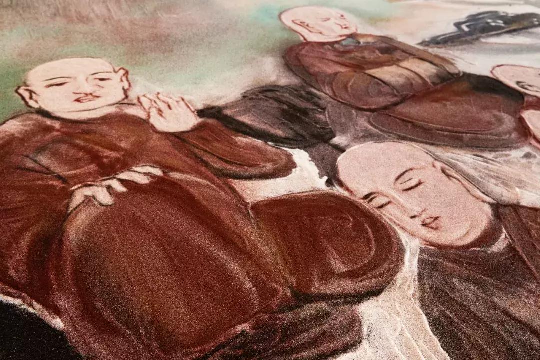 敦煌沙漠惊现64平米巨型沙画，奋战10天10夜创作，仅存在一天就消失