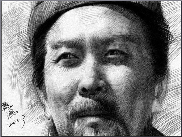 最近很火的素描人物明星,100张素描100位明星