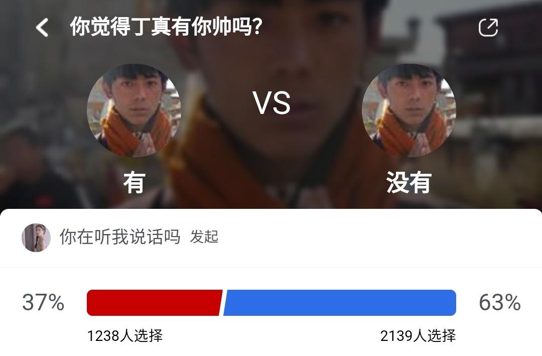 竟有63%的虎扑直男，认为自己比丁真帅