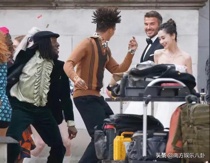 贝克汉姆和angelababy,angelababy和贝克汉姆