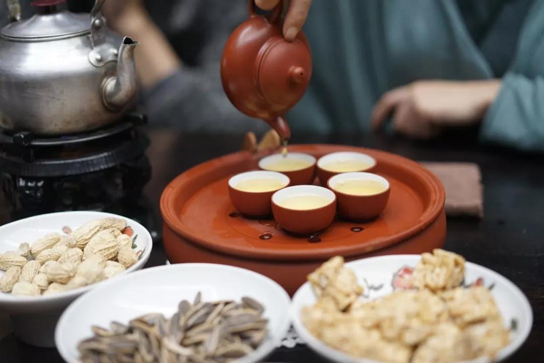 潮州传统茶室,潮州古城老街有一家茶馆