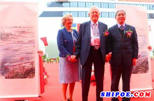 中国造的全球最大豪华客滚船启航,广船国际历年建造的客滚船信息