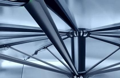 能抗台风的户外伞,抗风8级阳光伞