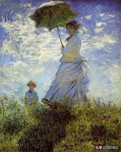 印象派代表人物莫奈,印象派之父莫奈画作