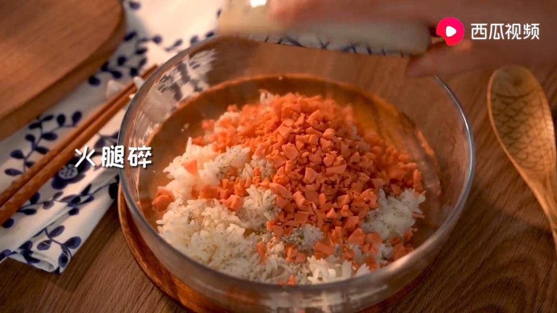 美味的饭团视频,浓郁芝士玉米饭团