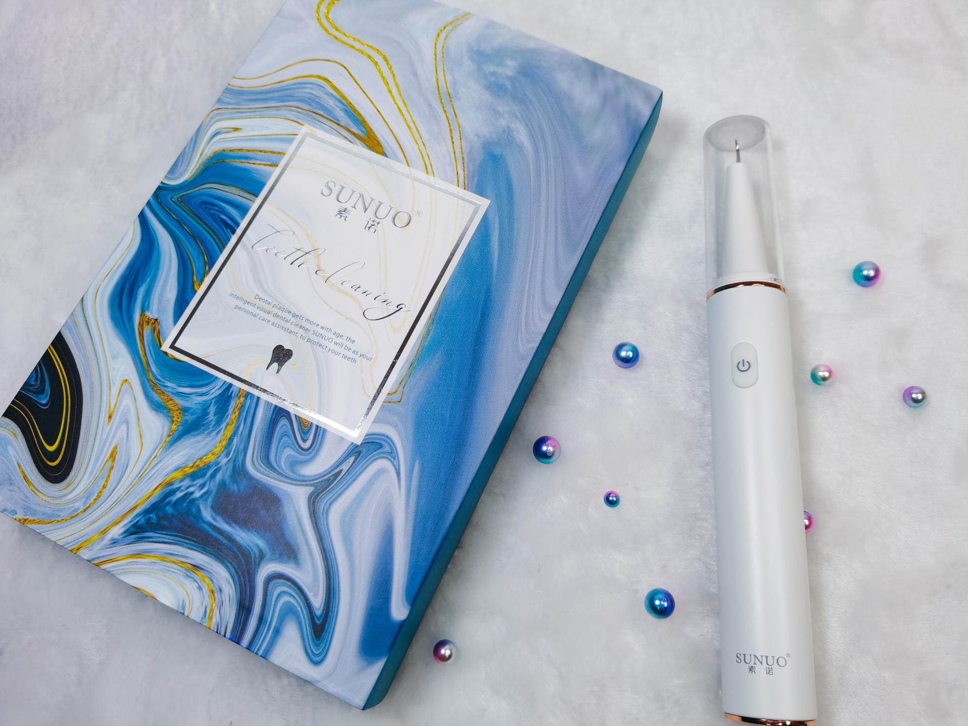居家智能美容仪,素诺智能可视超声波洁牙仪t11pro