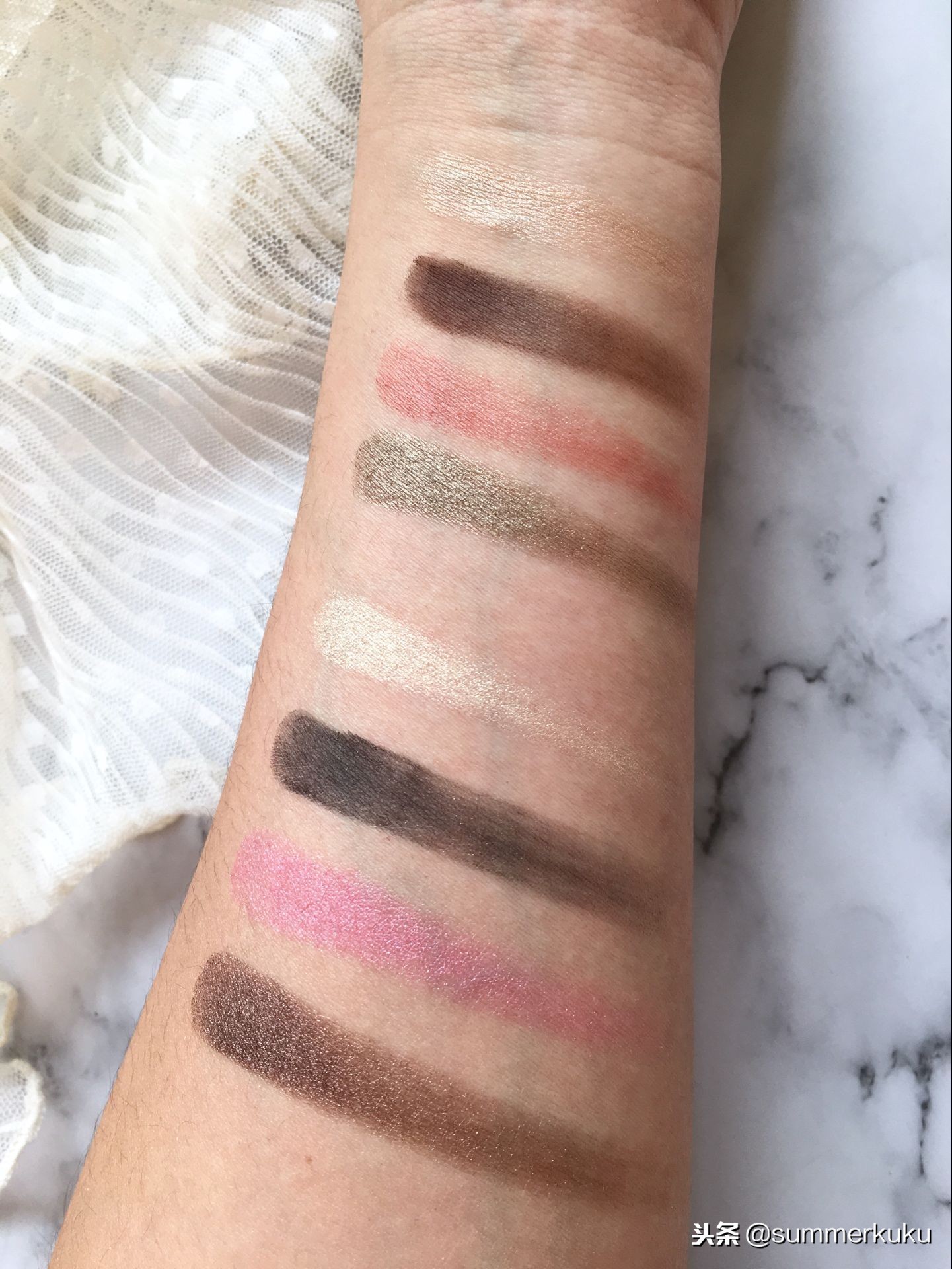 suqqu眼影春风染试色,suqqu眼影试色合集