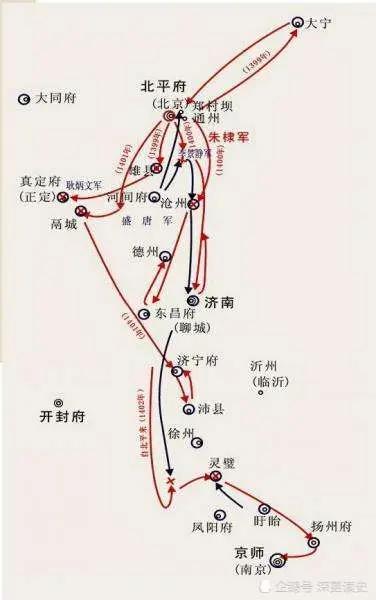 靖难之役朱棣怎么打,靖难之役朱棣如何取胜