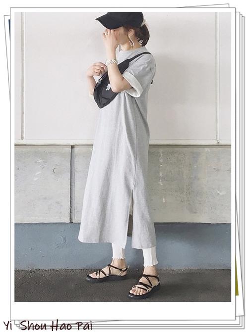 连衣裙打底裤搭配,连衣裙和打底裤的搭配