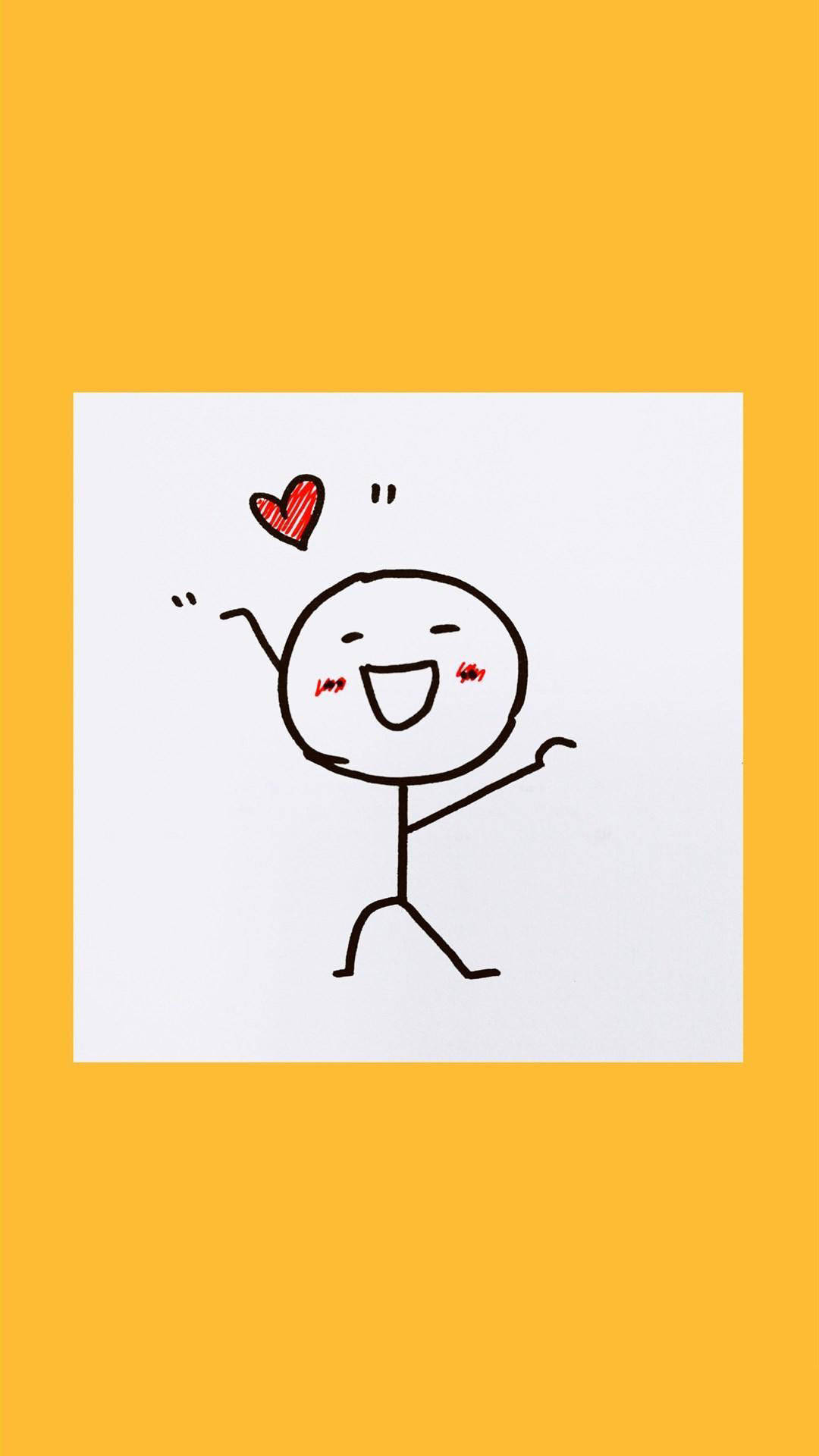 简笔画火柴人壁纸,简笔画火柴人美术