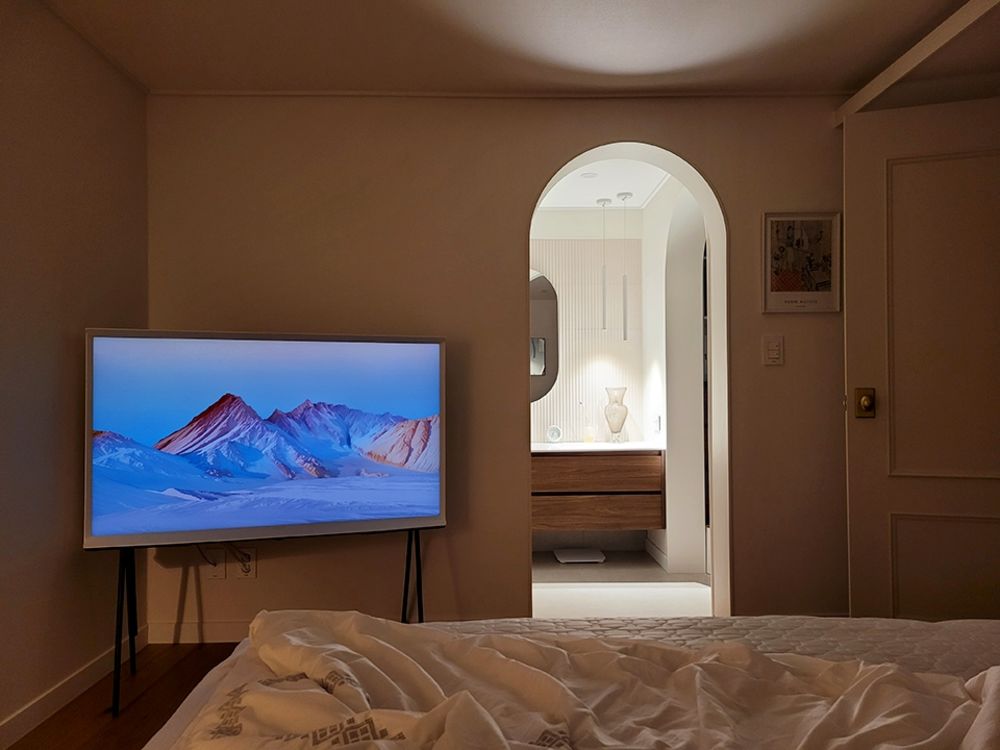 两居室这样装修清爽干净无负担,两套房子打通后装修效果