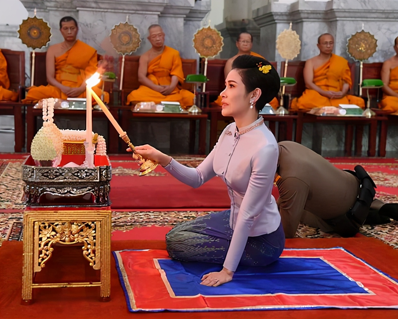 泰国公主诗妮娜,泰国公主惊艳出场