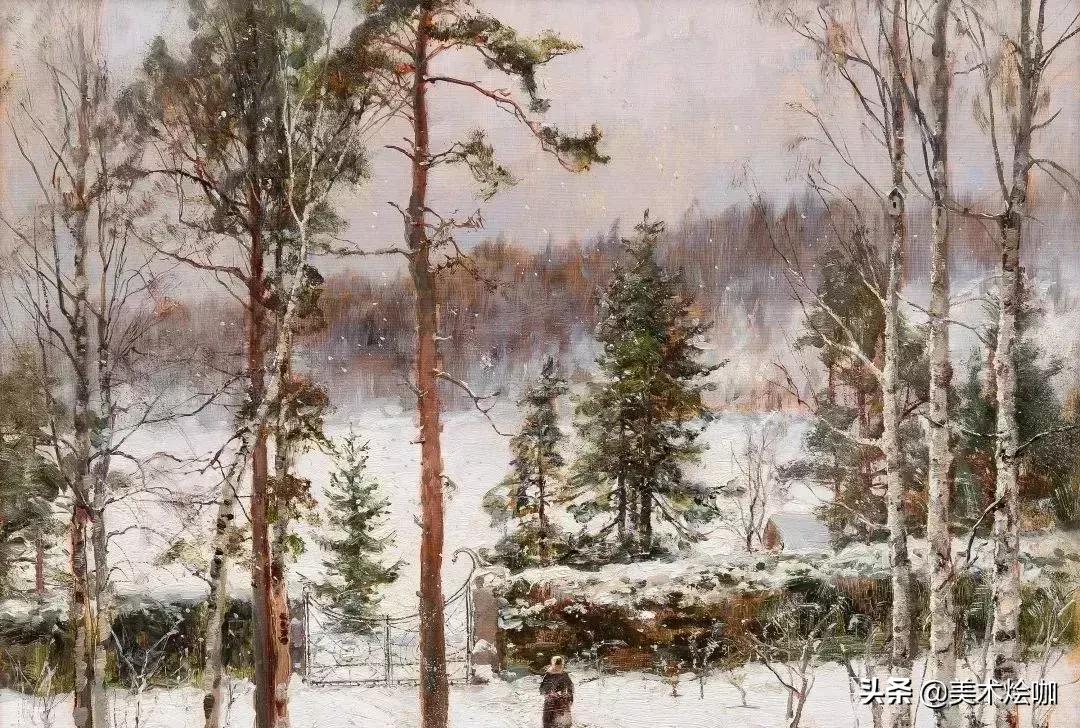 俄罗斯画家的风景油画,俄罗斯画家的油画艺术美到极致
