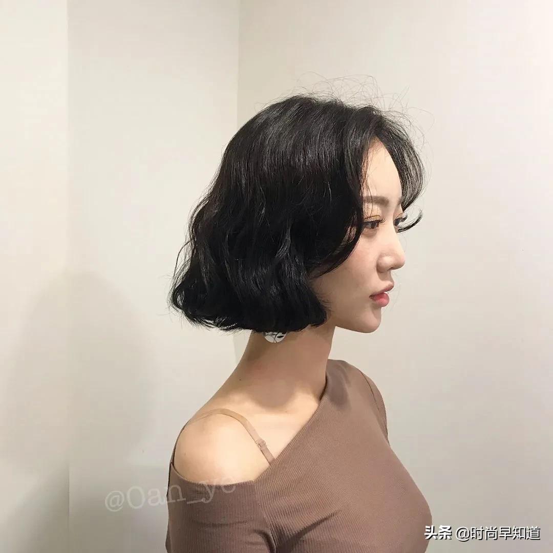 哪种烫发短发好看又不需打理,短发烫发要怎么打理比较好看