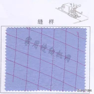 缝纫机针迹知识,缝纫机各种线迹说明及图解