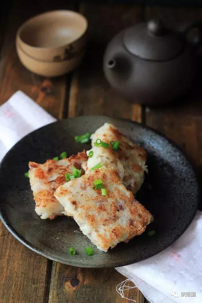 超好吃的广式萝卜糕附教程,现成萝卜糕怎么煎