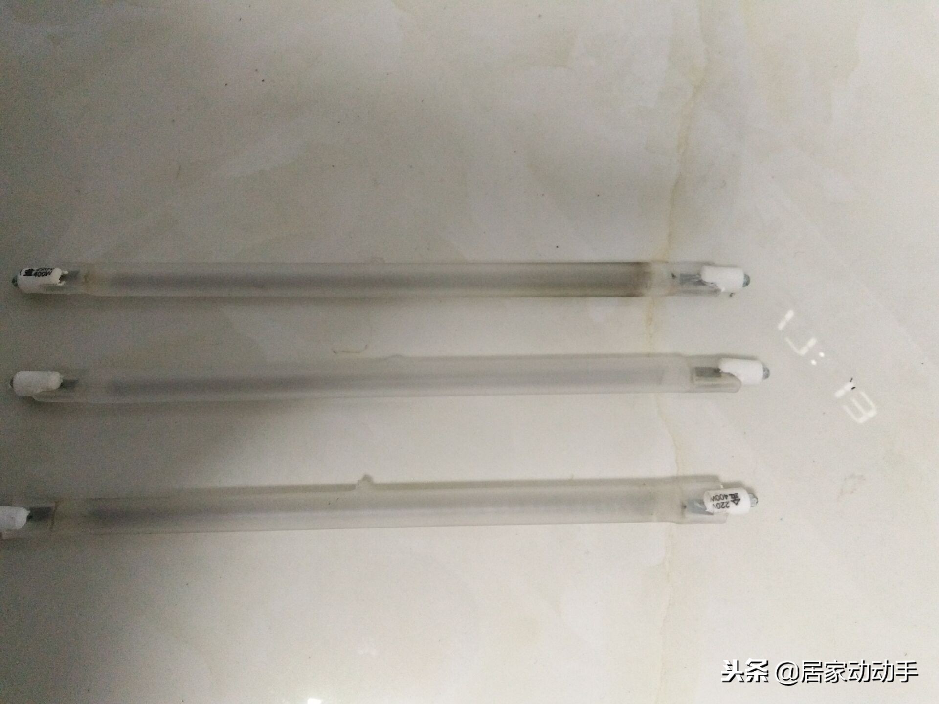 浴室取暖器灯管更换,取暖器石英管更换