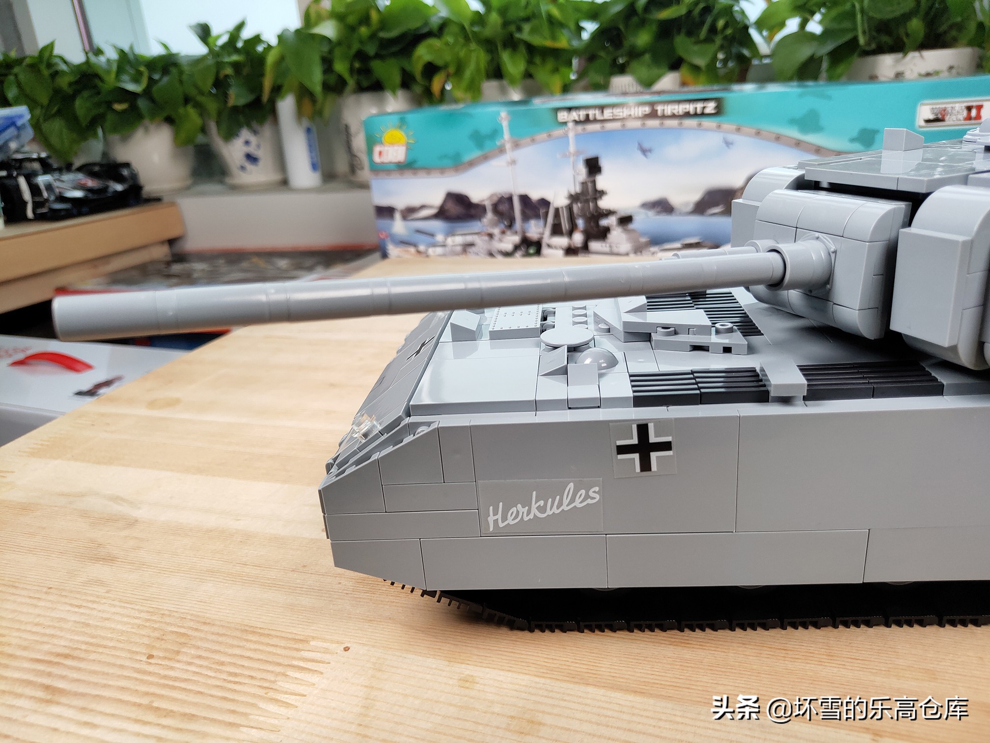 cobi豹式坦克拼装过程,cobi积木德国坦克进化史