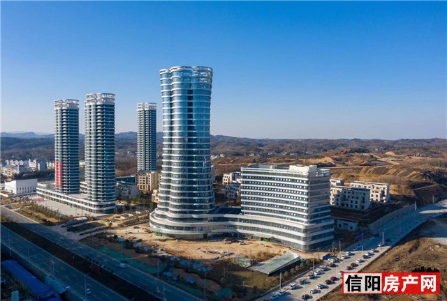 信阳南湾地标图,信阳南湾鸟瞰图