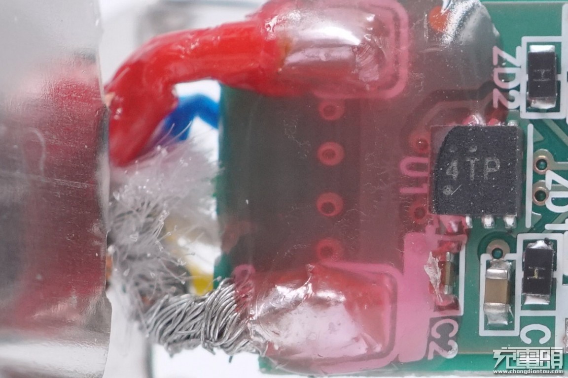 三星无线充电器拆解15年生产的,samsung原装usb快充充电器