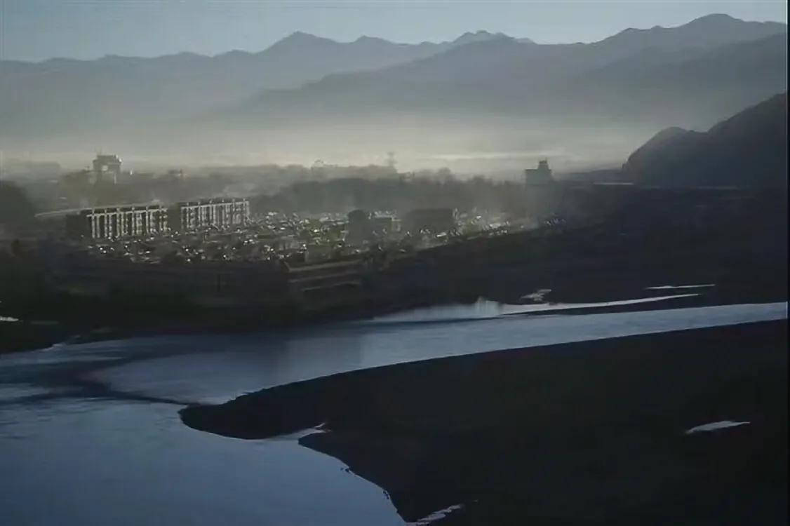 永远的西藏歌曲,冬日的拉萨河