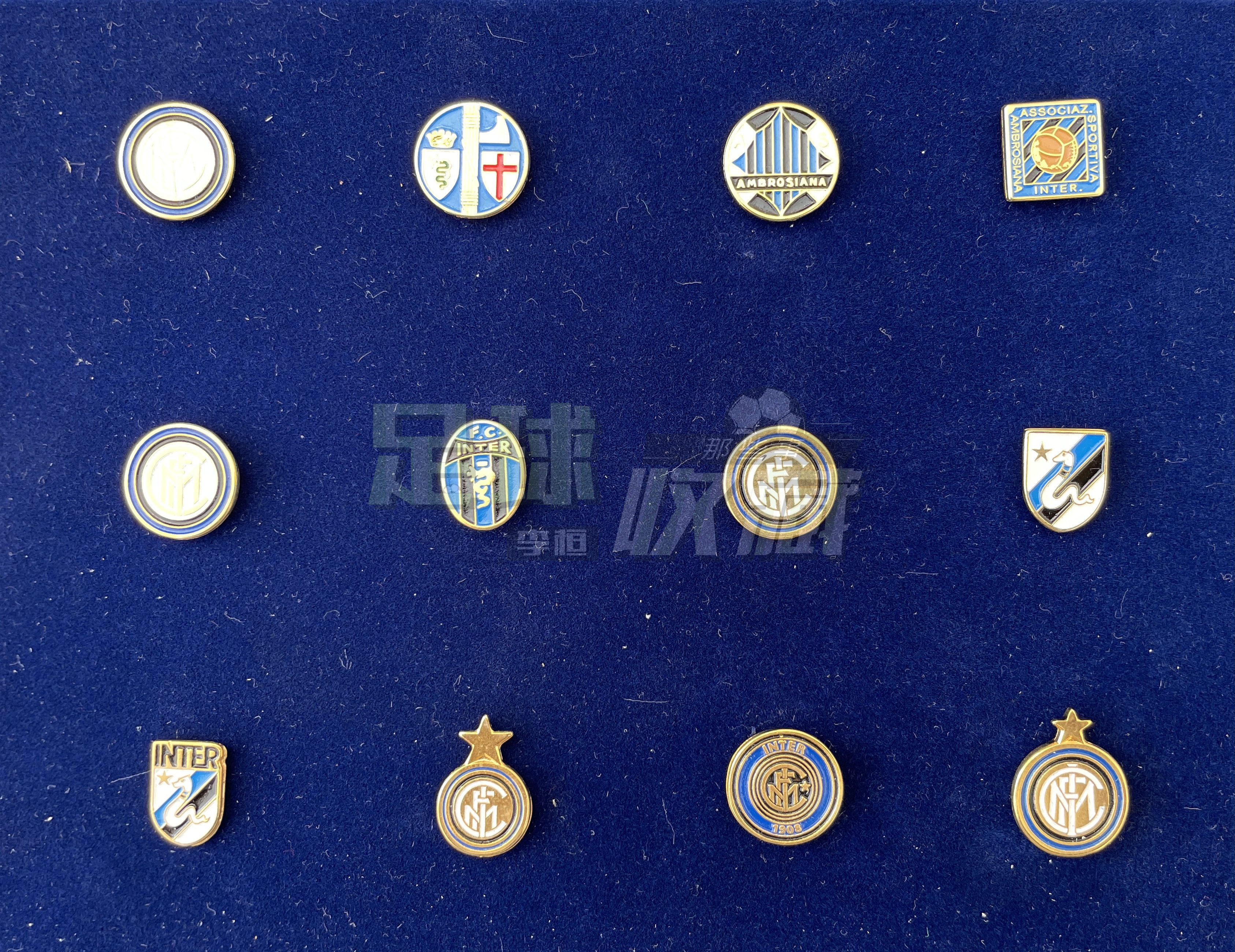 国米历史球衣徽章,国米徽章展示框