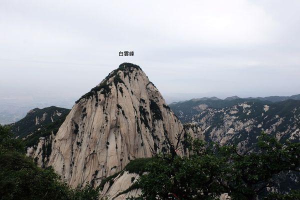 西岳华山五峰风景,华山一日游西安出发路线推荐