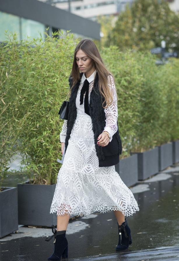 皮草大衣怎么搭配洋气短款,皮草大衣高级穿搭