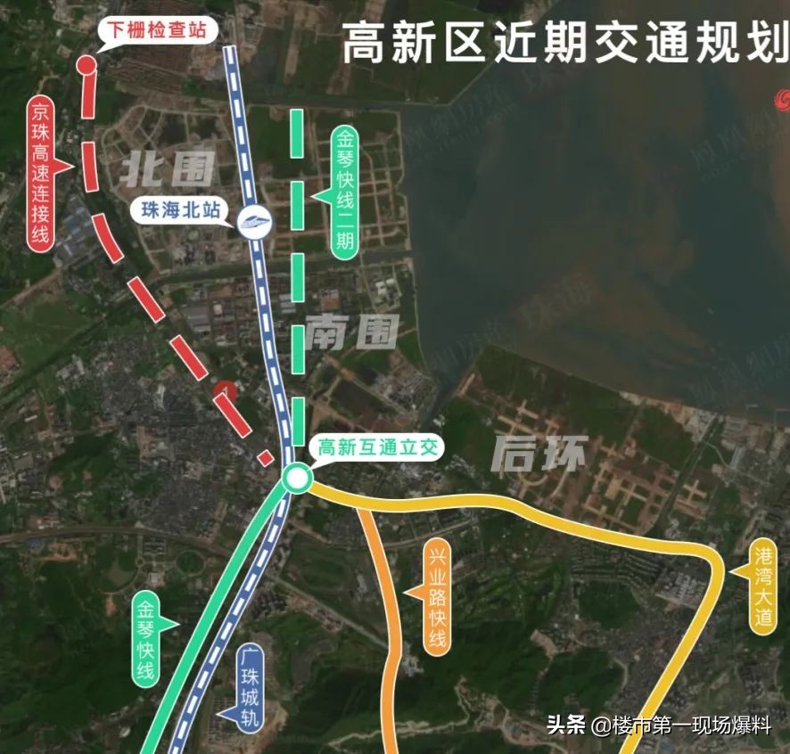 珠海北围板块有哪些,珠海市区片区板块测评