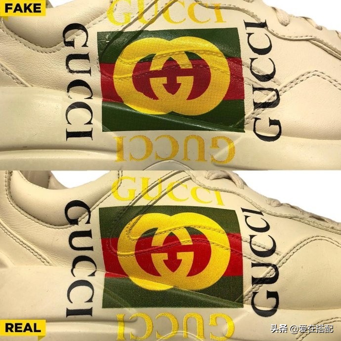 gucci老爹鞋真假对比图2019,gucci老爹鞋真假米老鼠