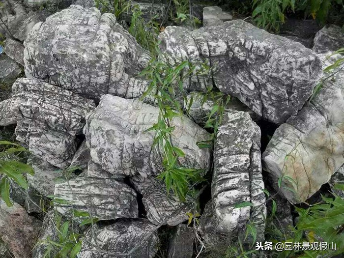 假山一般是什么石头做的,假山石材料有几种