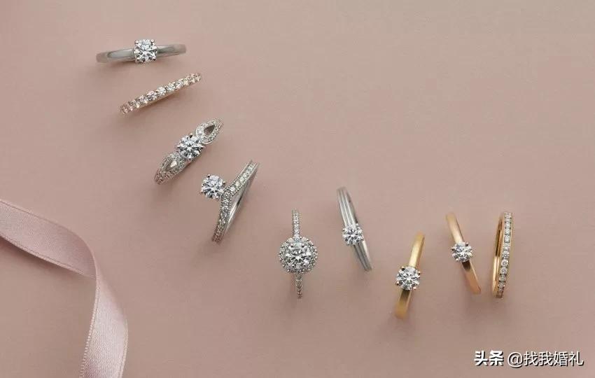 绝美大牌钻戒,简单款婚戒推荐