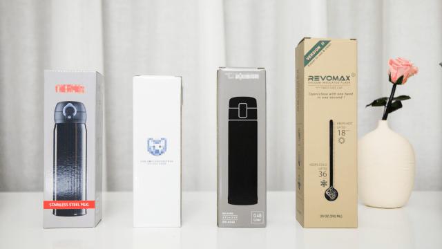 开车方便保温杯,按压式开车方便保温杯