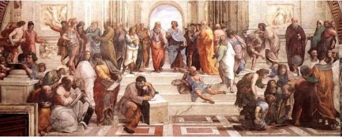 一切探索起源于惊异，保持天真是想象力的源泉，仰望星空的哲学家