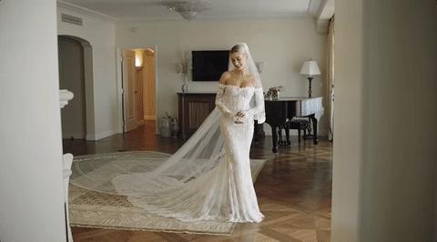 各大明星结婚的婚纱,2019明星婚纱