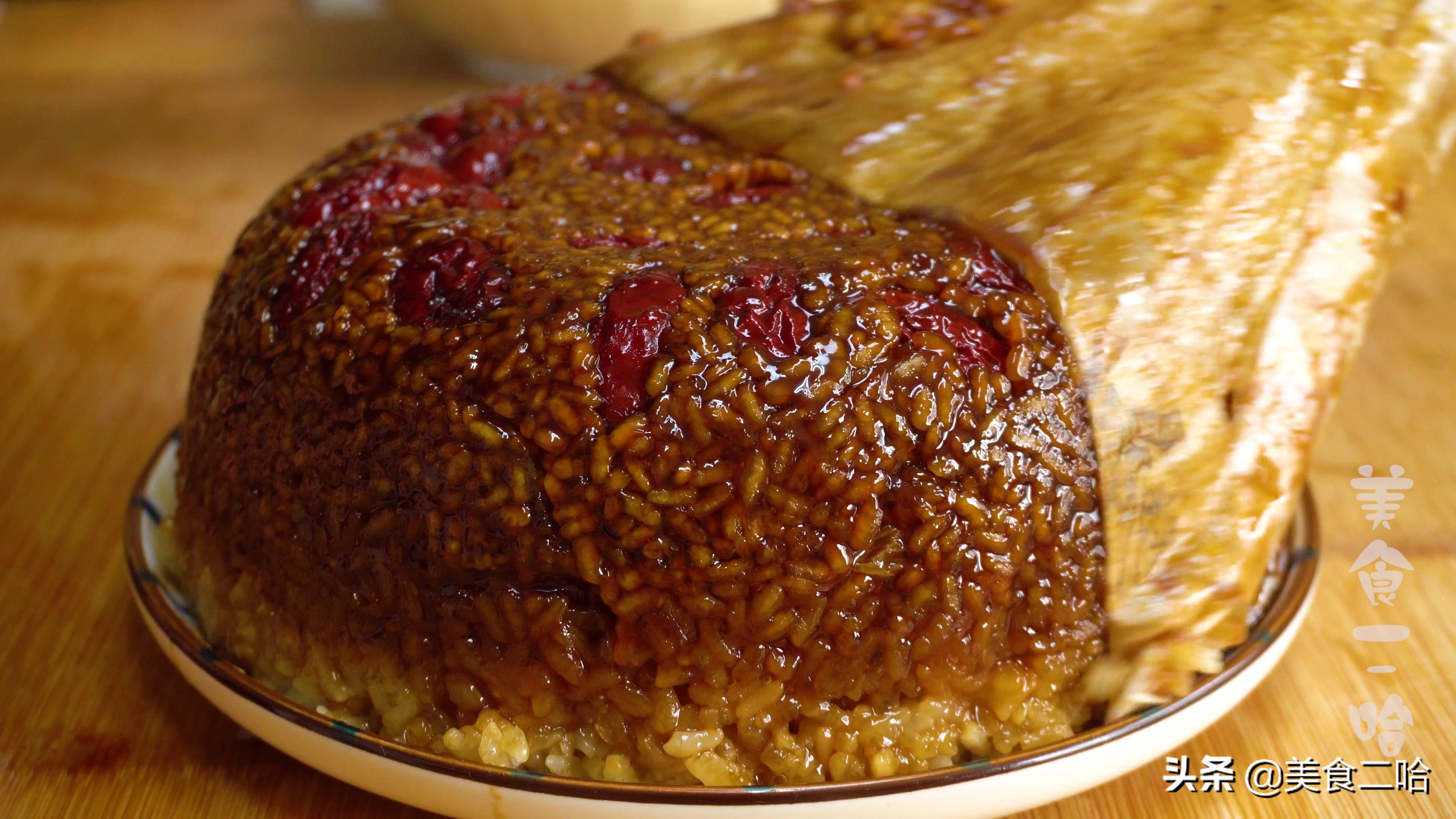 端午节奶奶烧饭,端午节怎样用粽叶做糯米饭