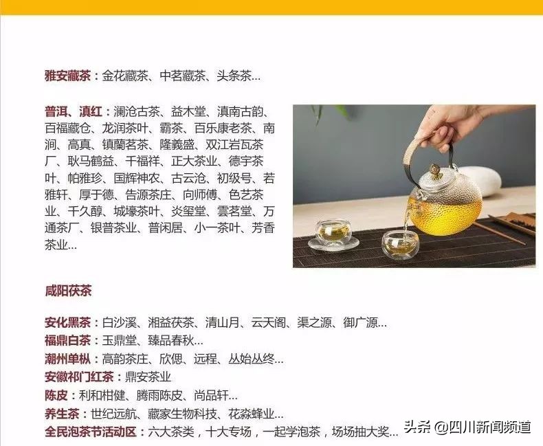 成都茶博会观展指南,成都茶博会内容
