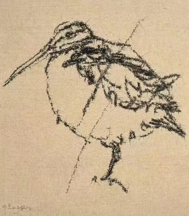 卖几千万的小鸟画,一幅鸟图卖82万