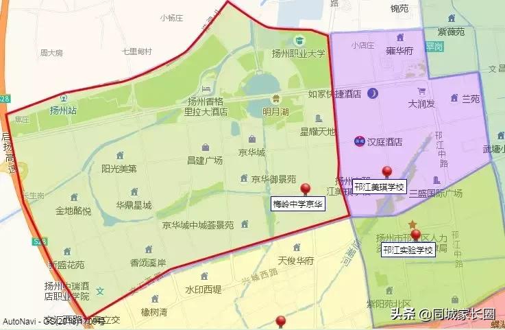 扬州学校的学区房划分,扬州双学区最好的学校排名