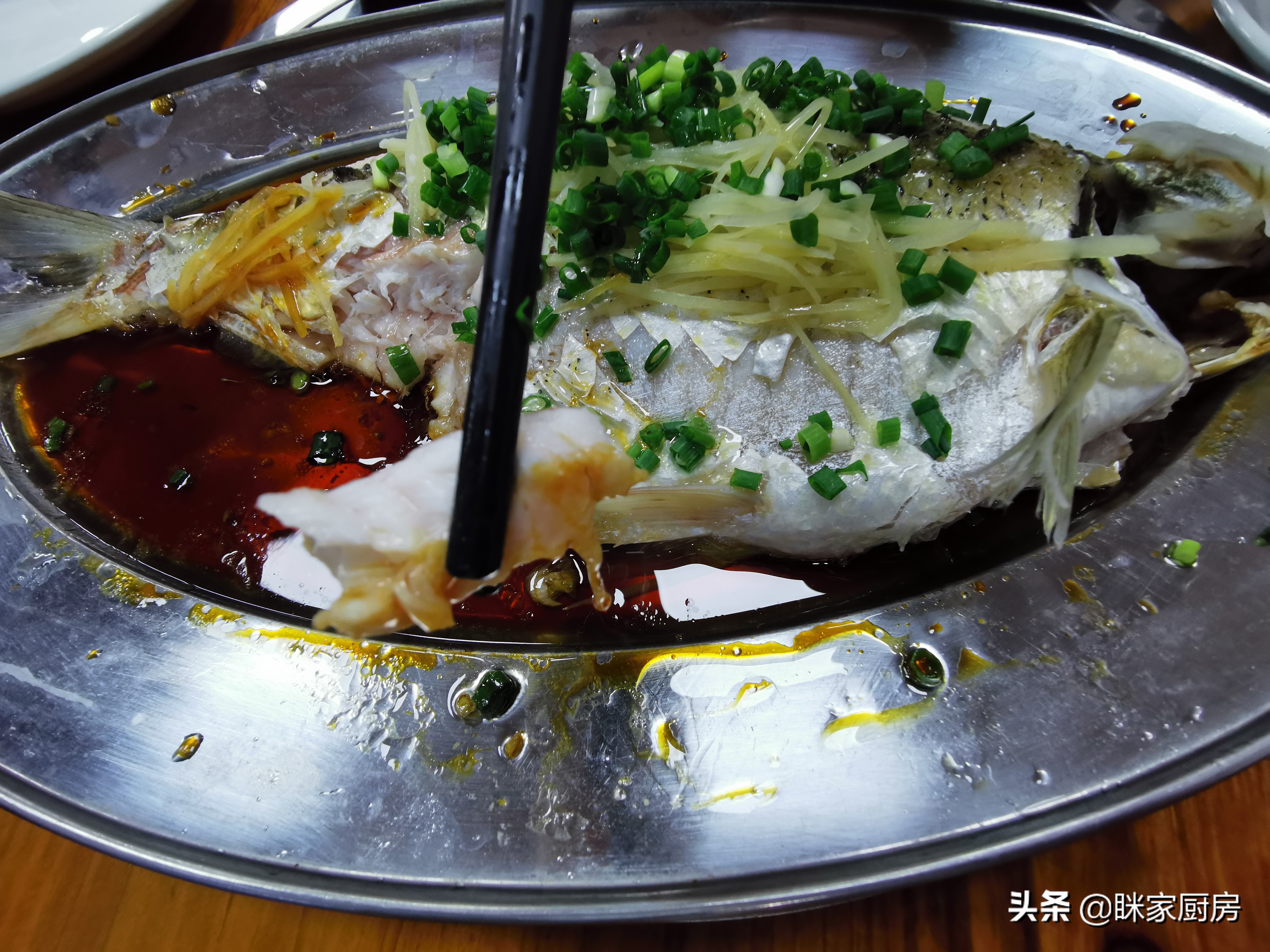 广东榄角蒸鳊鱼,广东鳊鱼清蒸