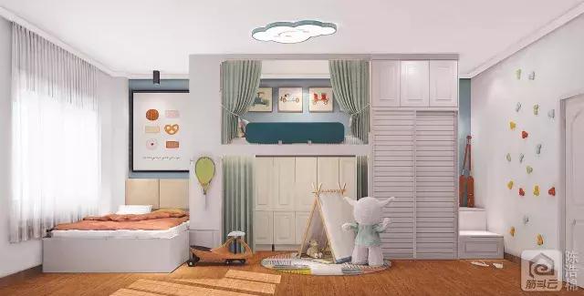 小户型儿童房也可以如此完美,别人家的儿童房vs你家的儿童房