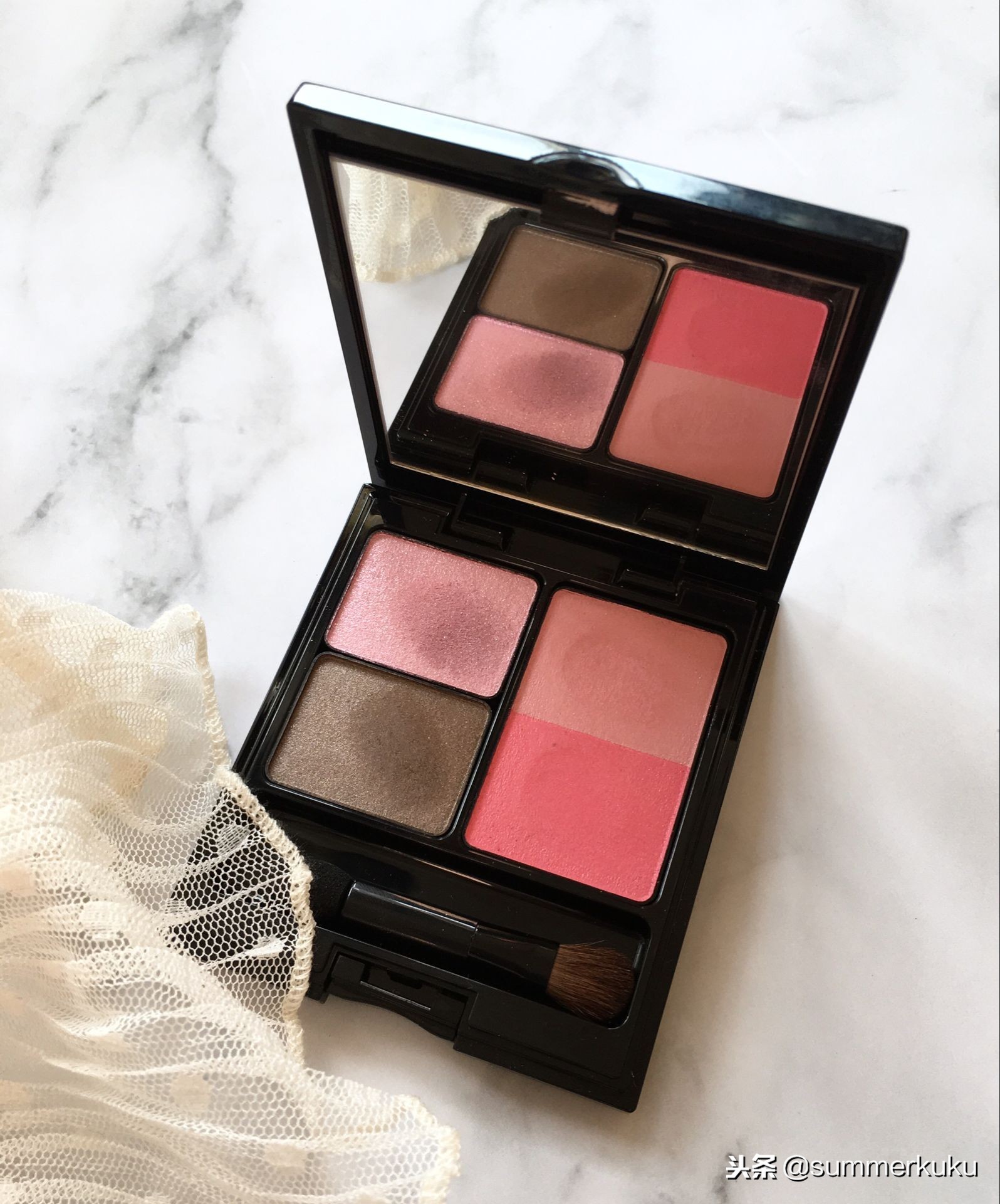 此生爬不出来的SUQQU的大坑SUQQU彩妆试色分享眼影唇膏腮红