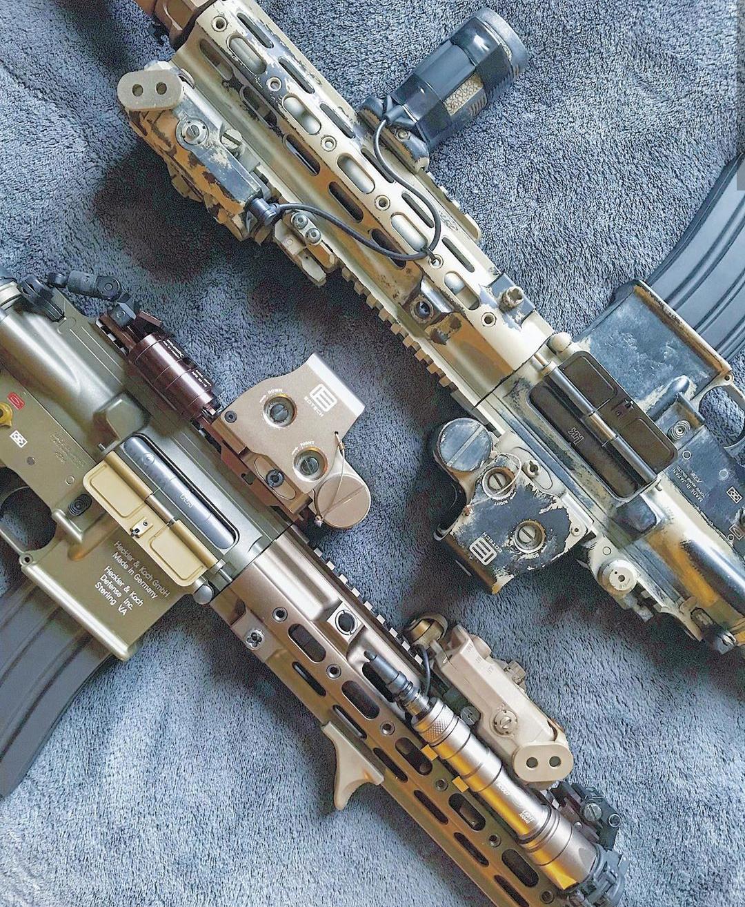 美军hk416和mk18,美军为什么喜欢用hk416