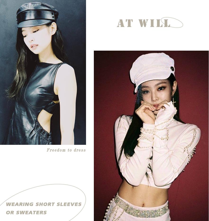 适合秋冬季戴的各种洋气帽子,夏日必备的3款帽子百搭还显脸小