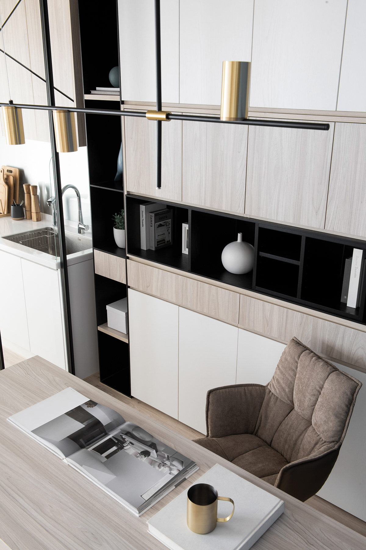 令人愉悦的家居配色,低调舒适质感家居环境