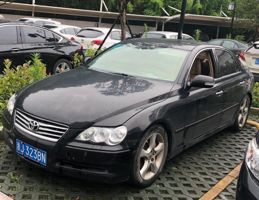 经典始终是经典,台州车牌号为浙J323BN的08款锐志6.06万拍卖成功